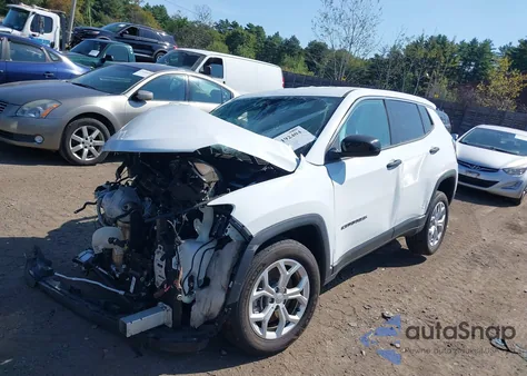 2024 Jeep Compass Sport 4X4 из США, поврежденный, VIN 3C4NJDAN5RT135429